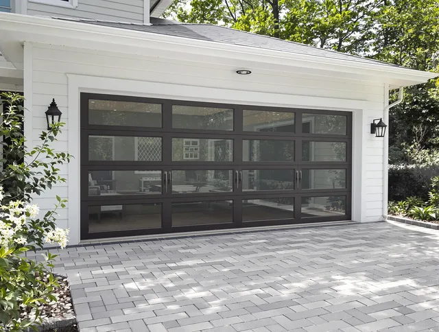 West Hollywood Garage Door Repair design specialist presenting custom garage door options to West Hollywood homeowner
