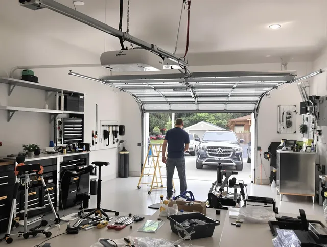 Garage door opener installation by West Hollywood Garage Door Repair in West Hollywood