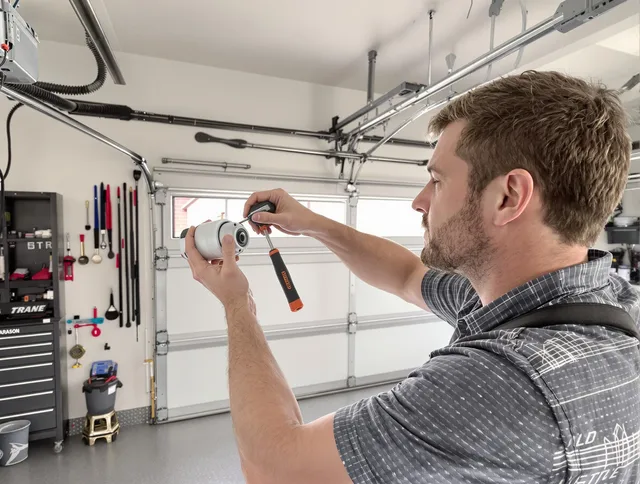 Garage door opener repair service by West Hollywood Garage Door Repair in West Hollywood