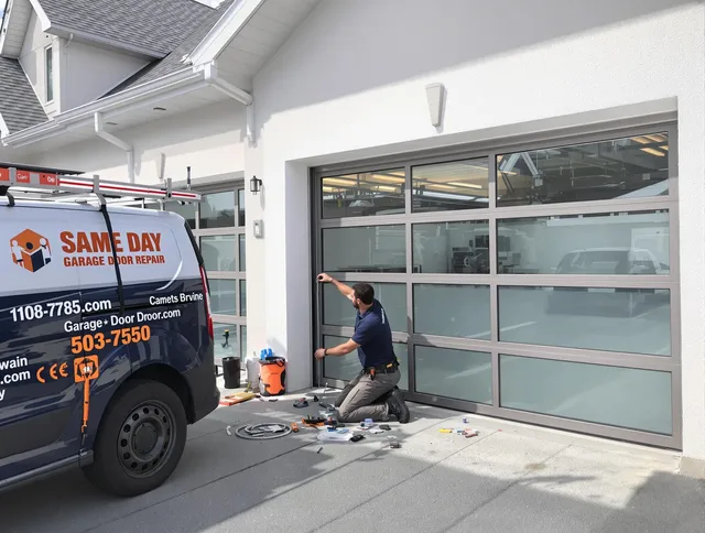 Same-day garage door repair service by West Hollywood Garage Door Repair in West Hollywood