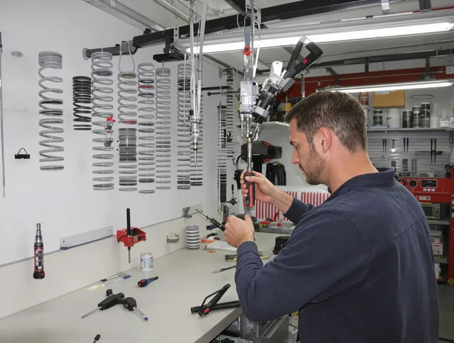 West Hollywood Garage Door Repair safety certified technician performing precision spring replacement in West Hollywood